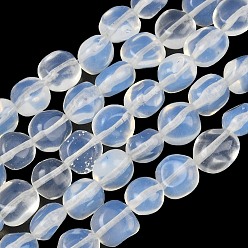 Opalite Opalite Perlen Stränge, Nuggets, 9~11x8~10x6~10 mm, Bohrung: 0.8 mm, ca. 18~19 Stk. / Strang, 6.89~7.28'' (17.5~18.5 cm)