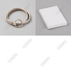 Льняное Полотно 1 Браслеты из искусственной кожи для женщин, со сплавочной фурнитурой, белье, 56x1x0.25 см