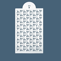 Лист Шаблоны трафаретов для рисования пластиковых питомцев, прямоугольные, лист, 350x210 мм