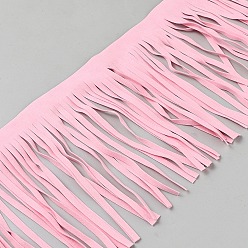 Pink Ruban à pompons en velours, rose, 6-1/8 pouces (154 mm)