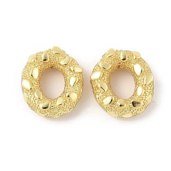 Letter O Латунные подвески, письмо амулеты, стойки покрытие, долговечный, без кадмия и без свинца, золотые, Письмо O, 19~20x11~19x6.5~7 мм, отверстие : 3~4x2.5 мм