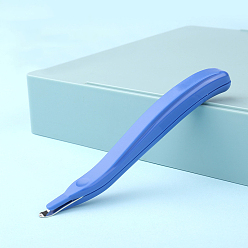 Синий Плоскогубцы для удаления пластиковых скоб, канцелярские инструменты для съемников прихваток, синие, 155x15 мм