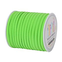 Зеленый газон Крошечные упругой нити спандекс, туаль фуляр шнур, зеленый газон, 5x3 мм, о 21.87yards / рулон (20 м / рулон)