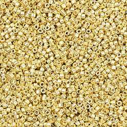(DB2502)Duracoat Galvanized Yellow Бусины miyuki delica, цилиндр, японский бисер, 11/0, (db2502)duracoat оцинкованный желтый, 1.3x1.6 мм, отверстие : 0.8 мм, около 10000 шт / упаковка, 50 г / мешок