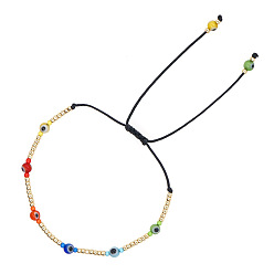 TO-B220002A Богемный стиль золотой бохо тила браслет из бисера с этническим шармом