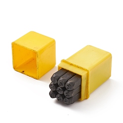 Черный Количество железа 0~9 уплотнительные марки, чёрные, 33x32x67 мм, Количество: 3x5 мм