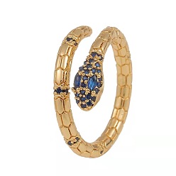 1 Fashionable Snake Diamond-encrusted Ring for Women - Elegant, Luxurious, Stylish, Eye-catching.