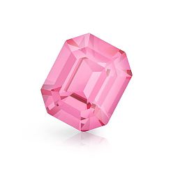 70010 Rose Фантазийные кристаллы preciosa® maxima, чешский хрусталь, 435 34 222 восьмиугольник, срыв твердой мозговой оболочки, 70010 роза, 8x6 мм