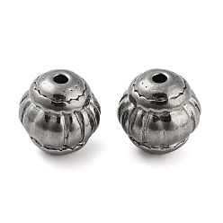 Stainless Steel Color 316 Stainless Steel Beads, Drum, Stainless Steel Color, 9x8mm, Hole: 1.2mm