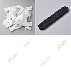 (52) Непрозрачная лаванда Одноразовый чехол на сиденье из полиэтиленового пластика, с поролоновой лентой для уменьшения размера шапки из ЭВА для электромобилей, разноцветные, 305x45x3 мм, 10 шт / пакет, 2 мешки