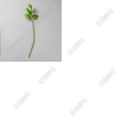 Светло-зеленый Коричневый 65шт. пластиковые искусственные ветки роз, для цветочных композиций, оливковый, 350x98x5 мм