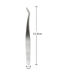 Stainless Steel Color Stainless Steel Wick Tweezers, Candle Making Tool, Stainless Steel Color, 12.8cm