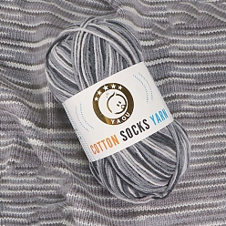 Dark Gray 3-Ply Cotton Yarn, for Weaving, Knitting & Crochet, Dark Gray, 2mm