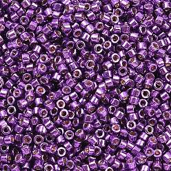 (DB2508)Duracoat Galvanized Purple Orchid Бусины miyuki delica, цилиндр, японский бисер, 11/0, (db2508)duracoat оцинкованный фиолетовый орхидея, 1.3x1.6 мм, отверстие : 0.8 мм, около 10000 шт / упаковка, 50 г / мешок