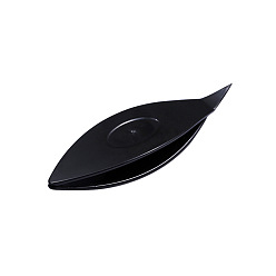 Noir Navettes de frivolité en plastique, outil artisanal de fabrication de dentelle à la main bricolage, noir, 80x20x10mm
