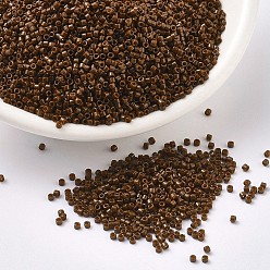 (DB2142) Окрашенный Дуракоат Непрозрачный Коньяк Бусины miyuki delica, цилиндр, японский бисер, 11/0, (db 2142) крашеный непрозрачный коньяк, 1.3x1.6 мм, отверстие : 0.8 мм, Около 2000 шт / 10 г