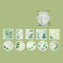 Leaf Lace Scrapbook Paper, for DIY Album Scrapbook, Background Paper, Diary Decoration, Leaf, 85mm