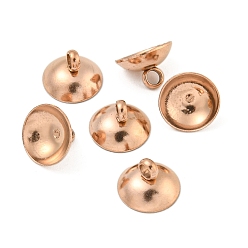 Розовое Золото 304 подвеска из нержавеющей стали, для подвесных планок, розовое золото , 4 мм, отверстие: 1.50 мм