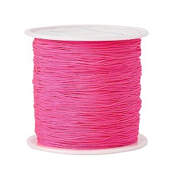 Deep Pink Nylon Thread, Deep Pink, 0.5mm, about 147.64yards/roll(135m/roll)
