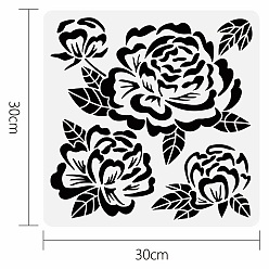 September Peony Трафареты для рисования домашних животных, для поделки записки, Фотоальбом, сентябрьский пион, 30x30 см