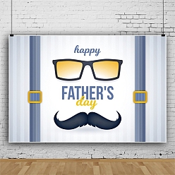 Glasses Father's Day Party Cloth Banner Decoration, Photography Backdrops, Rectangle, Glasses Pattern, 800x1200mm