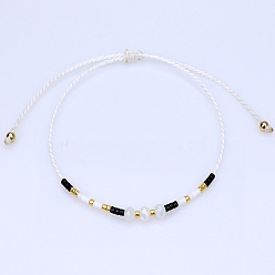 1 Miyuki Crystal Beaded Bracelet - Original European Style Handmade Design