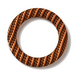 Седло Коричневый Силиконовые бусины, кольцо, седло коричневый, 65x10 мм, отверстие : 3 мм