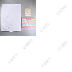 Farbig 1 Set Papiertragetaschen mit Griffen, rechteckige, robuste Einkaufstaschen zur Aufbewahrung, geburtstag geschenk taschen, Farbig, 33x12x26 cm