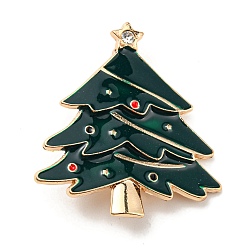 Сплав + Эмаль Рождественская брошь, мультяшный капающий масло, снеговик, колокольчик, булавка на лацкане - Санта-Клаус, рождественская елка, 1 мм