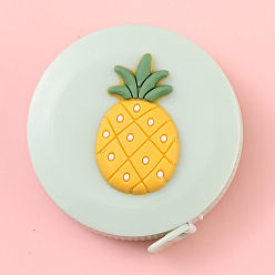 Желтый Выдвижная мягкая швейная лента из ананасового волокна, для портного по ткани вязальное ремесло, желтые, 5x1.2 см