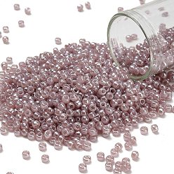 (151) Ceylon Grape Mist Тохо 8/0 круглые бусины, японский бисер, (151) цейлонский виноградный туман, 8/0, 3 мм, отверстие : 1 мм, Около 222 шт / 10 г