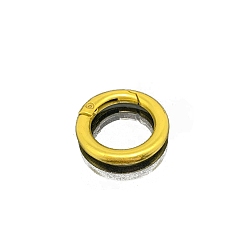 Золотой Легкосплавные пружинные кольца, круглые кольца, для изготовления пакетов, золотые, 26 мм