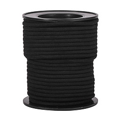 Black Faux Suede Cords, Faux Suede Lace, Black, 3x3mm, about 10m/roll