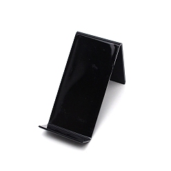 Noir Supports mobiles en plastique, noir, 105x50x70mm
