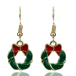 earrings Adorable Bow Set - Christmas Jewelry for Women: Earrings, Necklace & Bracelet