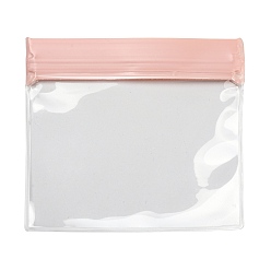Clear Rectangle EVA Zip Lock Bags, Resealable Packaging Bags, Self Seal Bag, Clear, 10.9x11.8cm, Unilateral Thickness: 7.8 Mil(0.2mm)