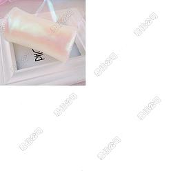 Персиковый Слойка 15 ленты из полиэстера в ярдах, для изготовления ювелирных изделий DIY, подарочная упаковка, розовые, 4 дюйм (100 мм)