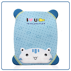 Cat Shape Silicone with Wrist Support Mouse Pad, Cat Pattern, 215x175x20mm