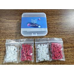 Mixed Color 240Pcs 4 Styles Silicone Ear Nuts, Earring Backs, Mixed Color, 60pcs/style