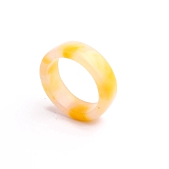 Золотистый Cmолы кольца, два тона, имитация нефрита, золотые, внутренний диаметр: 18 мм