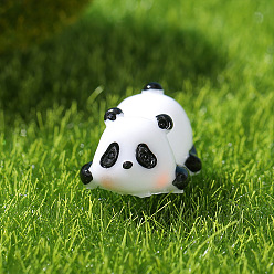 No 4 Small panda micro-landscape gardening DIY landscaping accessories cute panda resin crafts ornaments