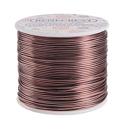 Camel Round Aluminum Wire, Camel, 17 Gauge, 1.2mm, about 380.57 Feet(116m)/roll