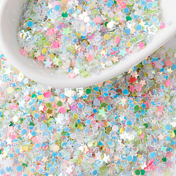 color 11 Mixed sequins manicure illusion sequins 20g diy beauty makeup shell moon stars fantasy glitter powder