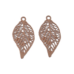 Перу Аэрозольная краска 430 подвески из нержавеющей стали, лист, Перу, 19x9.5x0.3 мм, отверстие : 1.2 мм