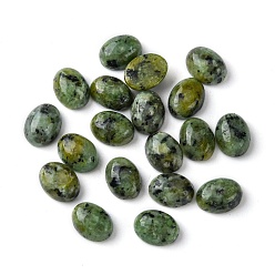 African Turquoise(Jasper) Natural African Turquoise(Jasper) Cabochons, Oval, 8~8.5x6~6.5x2.5~3.5mm