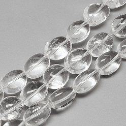 Quartz Crystal Natural Quartz Crystal Beads Strands, Tumbled Stone, Nuggets, 9~16x6~12x6~10mm, Hole: 1mm, about 30~35pcs/strand, 15.7 inch