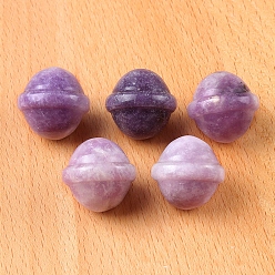 Lilac Jade Natural Lilac Jade Carved Healing Universe Stone, Reiki Energy Stone Display Decorations, for Home Feng Shui Ornament, 20mm