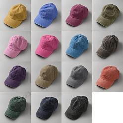 (52) Непрозрачная лаванда 15шт. 15 цвета кепка с козырьком для мужчин, женщины, разноцветные, 280x190x114 мм, внутренний диаметр: 180 мм, 1 шт / цвет