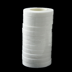 White Masking Tape, Adhesive Tape Textured Paper, for Painting, Packaging and Windows Protection, White, 1.2cm, 30 yards/roll, 10 rolls/set
