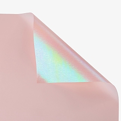 Pink 20 листы водонепроницаемой подарочной упаковочной бумаги, квадратный, сложенный букет цветов украшение оберточной бумаги, розовые, 600x600 мм